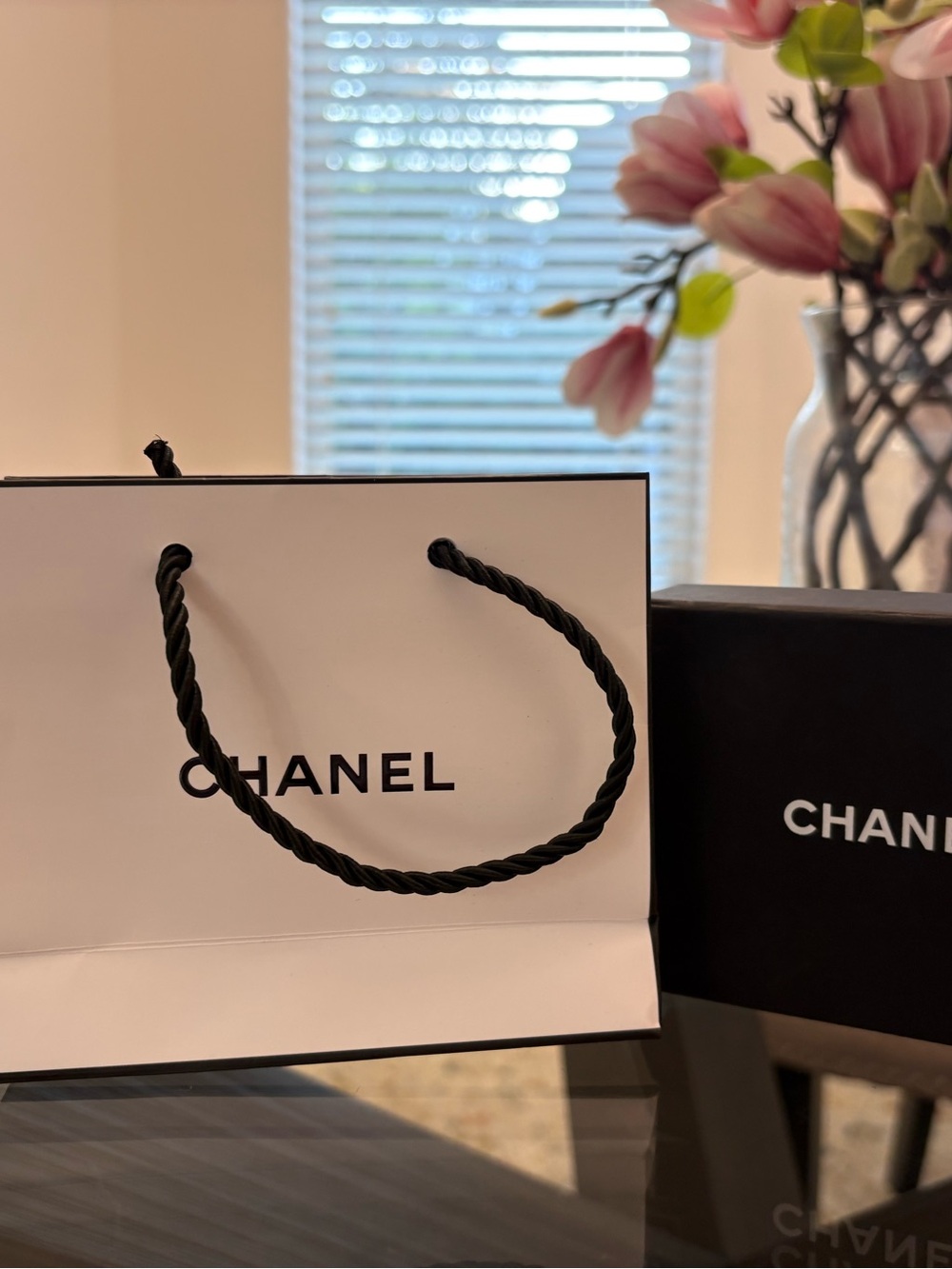 CHANEL Statement Sphere -Crystal Drop Earrings - Picture 5 of 5